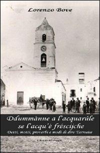 Ddummànne a l'acquarùle se l'acqu è fréscijche. (Detti, motti, proverbi e modi di dire tarnuése) - Lorenzo Bove - Libro Edizioni del Poggio 2008 | Libraccio.it