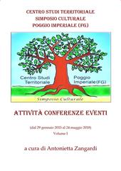 Attività conferenze eventi. Vol. 1