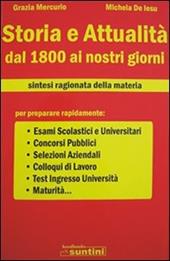 Storia e attualità dal 1800 ai nostri giorni
