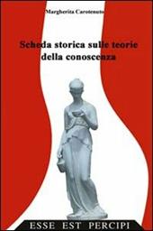 Scheda storica sulle teorie della conoscenza