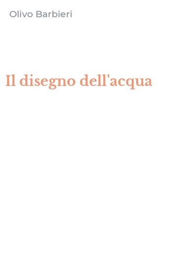 Il disegno dell'acqua - Olivo Barbieri - Libro Peliti Associati 2023 | Libraccio.it