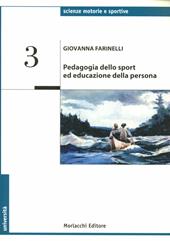 Pedagogia dello sport ed educazione della persona