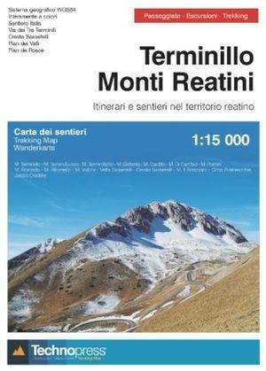 Monte Terminillo 1:15.000  - Libro Technopress 2008, Cartografia | Libraccio.it