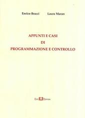 Appunti e casi di programmazione e controllo