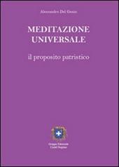 Meditazione universale. Il proposito patristico