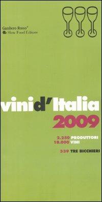 Vini d'Italia 2009  - Libro Gambero Rosso GRH 2008 | Libraccio.it