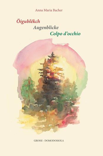 Öigublêkch. Augenblicke-Colpo d'occhio. Ediz. bilingue - Anna Maria Bacher - Libro Grossi 2015 | Libraccio.it