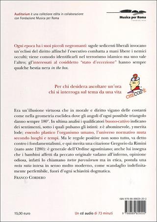 Che cos'è la giustizia? Con CD Audio - Franco Cordero - Libro Luca Sossella Editore 2012, Auditorium | Libraccio.it