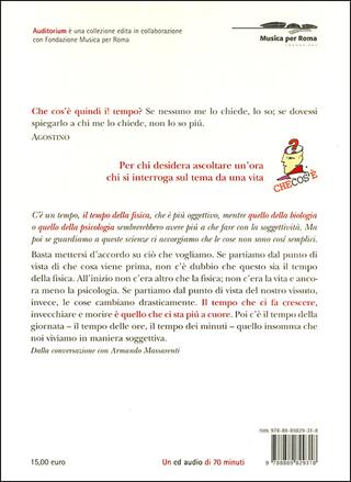 Che cos'è il tempo? Con CD Audio - Edoardo Boncinelli - Libro Luca Sossella Editore 2012, Auditorium | Libraccio.it