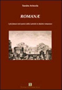Romanae - Sandra Avincola - Libro Ass. Terre Sommerse 2008, Poesia | Libraccio.it