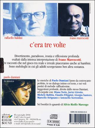 C'era tre volte. Con audiolibro. CD Audio - Raffaello Baldini - Libro Full Color Sound 2010, Audioracconti | Libraccio.it
