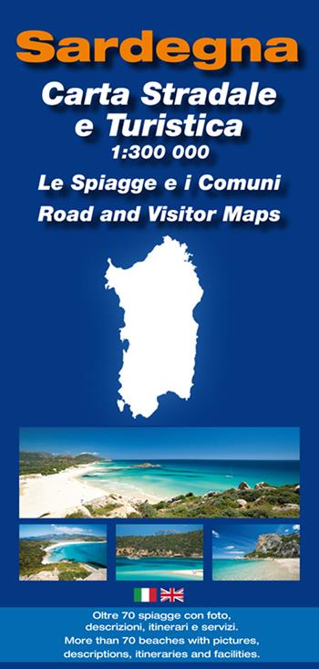Cartina Sardegna stradale e turistica 1:300.000 - Enrico Spanu - Libro Spanu 2012 | Libraccio.it