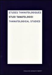 Studi tanatologici (2008). Ediz. italiana, inglese e francese. Vol. 4