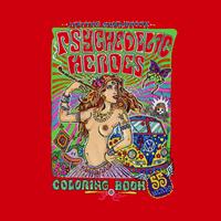 Psychedelic heroes. Coloring book. Ediz. illustrata - Matteo Guarnaccia - Libro Vololibero 2016, Technicolor dreams | Libraccio.it