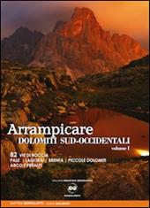 Arrampicate Dolomiti sud-occidentali. Vol. 1: 82 vie di roccia Pale, Lagorai, Brenta, piccole Dolomiti Arco e Prealpi.