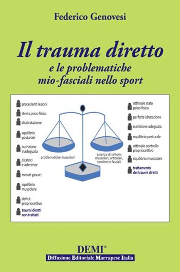 Il trauma diretto e le problematiche mio-fasciali nello sport - Federico Genovesi - Libro DEMI 2015 | Libraccio.it