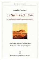 La Sicilia nel 1876. Le condizioni politiche e amministrative