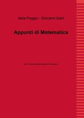 Appunti di matematica