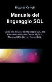 Manuale del linguaggio SQL