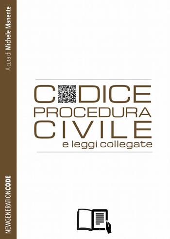 Codice di procedura civile - Michele Manente - Libro ilmiolibro self publishing 2015, La community di ilmiolibro.it | Libraccio.it