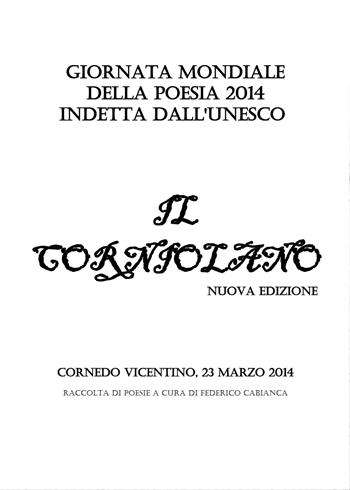Il Corniolano 2015 - Federico Cabianca - Libro Youcanprint 2015, Poesia | Libraccio.it