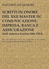 Scritto in onore del XXII master in comunicazione, impresa, banca e comunicazione