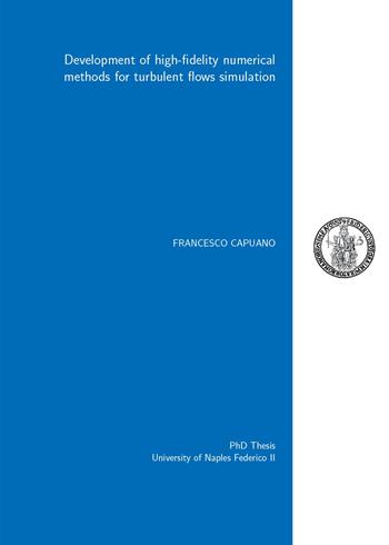 Development of high-fidelity numerical methods for turbulent flows simulation - Francesco Capuano - Libro Youcanprint 2015, Saggistica | Libraccio.it