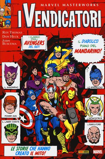 I vendicatori. Vol. 4 - Roy Thomas, Don Heck, John Buscema - Libro Panini Comics 2015, Marvel masterworks | Libraccio.it