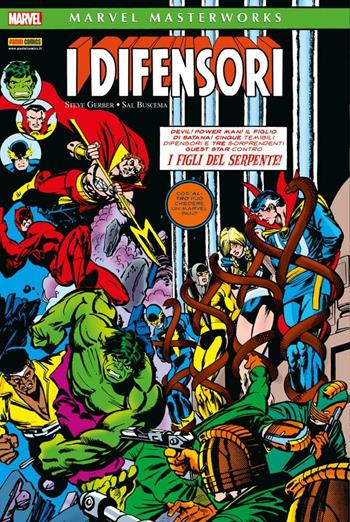 I Difensori. Vol. 4 - Roy Thomas, Steve Englehart - Libro Panini Comics 2018, Marvel masterworks | Libraccio.it