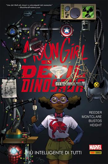 Più intelligente di tutti. Moon Girl e Devil Dinosaur. Vol. 3 - Amy Reeder, Anthony Height, Brandon Montclare - Libro Panini Comics 2017, Marvel | Libraccio.it