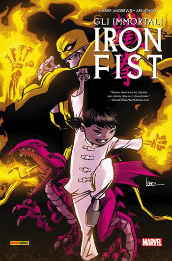 Gli immortali. Iron Fist - Kaare Andrews, Afu Chan - Libro Panini Comics 2018, Marvel | Libraccio.it