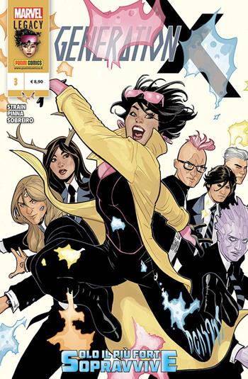 Generation X. Vol. 3: Solo il più forte sopravvive. - Christina Strain, Amilcar Pinna - Libro Panini Comics 2018, Marvel | Libraccio.it