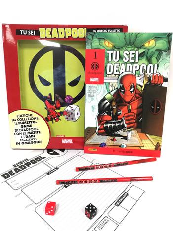 Tu sei Deadpool. Il fumettogame! Con gadget - Al Ewing - Libro Panini Comics 2018, Marvel | Libraccio.it