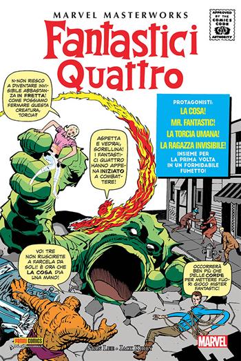 Fantastici quattro. Vol. 1 - Stan Lee, Jack Kirby - Libro Panini Comics 2018, Marvel masterworks | Libraccio.it