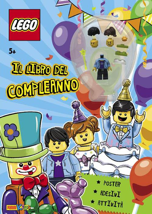 Il libro del compleanno. Lego. Con adesivi. Con gadget - Libro Panini  Comics 2019, Panini kids