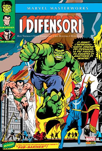 I Difensori. Vol. 1 - Roy Thomas, Steve Englehart - Libro Panini Comics 2019, Marvel masterworks | Libraccio.it