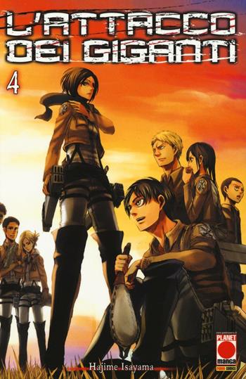L' attacco dei giganti. Vol. 4 - Hajime Isayama - Libro Panini Comics 2016, Planet manga | Libraccio.it