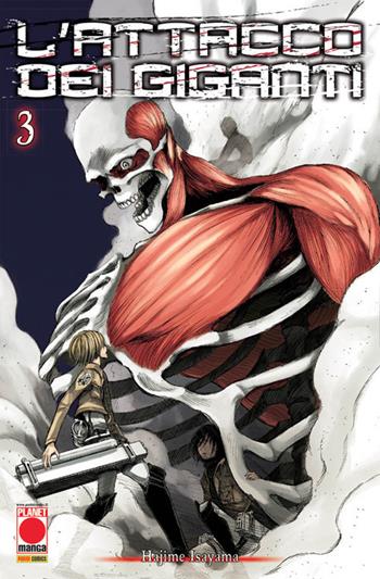 L' attacco dei giganti. Vol. 3 - Hajime Isayama - Libro Panini Comics 2018 | Libraccio.it
