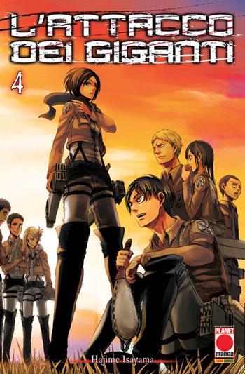 L'attacco dei giganti. Vol. 4 - Hajime Isayama - Libro Panini Comics 2018, Planet manga | Libraccio.it