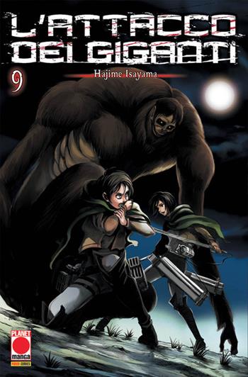 L' attacco dei giganti. Vol. 9 - Hajime Isayama - Libro Panini Comics 2018 | Libraccio.it