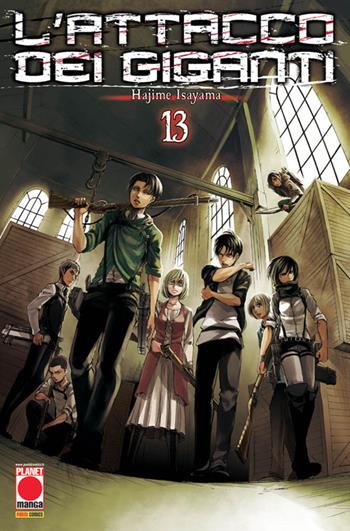 L' attacco dei giganti. Vol. 13 - Hajime Isayama - Libro Panini Comics 2018, Planet manga | Libraccio.it