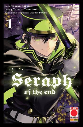 Seraph of the end. Vol. 1 - Takaya Kagami, Yamato Yamamoto - Libro Panini Comics 2018 | Libraccio.it