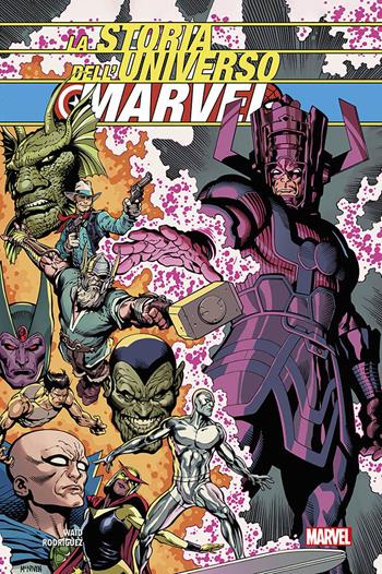La storia dell'Universo Marvel - Mark Waid, Javier Rodriguez - Libro Panini Comics 2020, Marvel giant-size edition | Libraccio.it