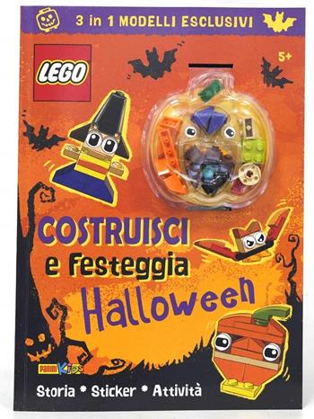 Costruisci e festeggia Halloween. Lego Iconic. Con gadget  - Libro Panini Comics 2020 | Libraccio.it