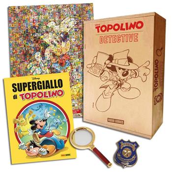 Topolino detective. Box. Con lente d'ingrandimento  - Libro Panini Comics 2021 | Libraccio.it