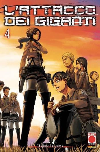 L' attacco dei giganti. Vol. 4 - Hajime Isayama - Libro Panini Comics 2020, Planet manga | Libraccio.it