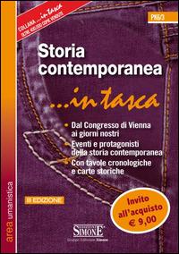 Storia contemporanea  - Libro Edizioni Giuridiche Simone 2014, In tasca | Libraccio.it