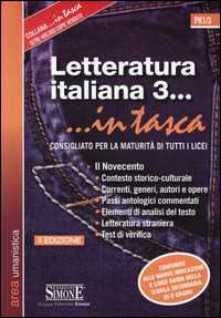 Image of Letteratura italiana. Vol. 3: Il Novecento.