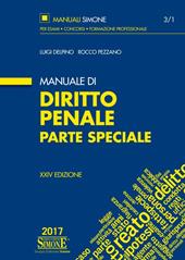 Manuale di diritto penale. Parte speciale