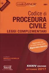 Codice di procedura civile. Leggi complementari. Ediz. minor. Con Aggiornamento online